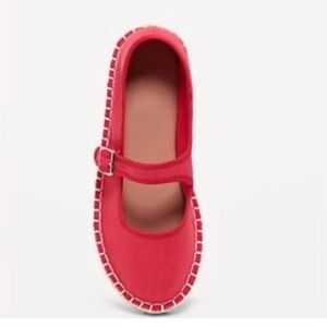 Espadrille Mary Jane Flats